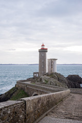 Fototapeta na wymiar Phare du Petit Minou Finistère Nord Bretagne France