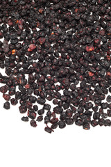 Schisandra on a white background