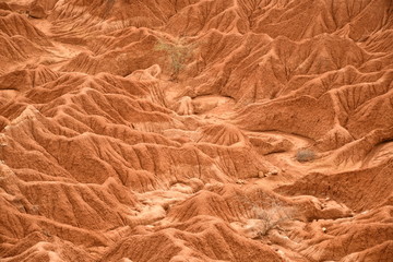 Desierto Rojo Tatacoa Colombia Atardecer