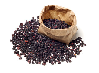 Schisandra on a white background