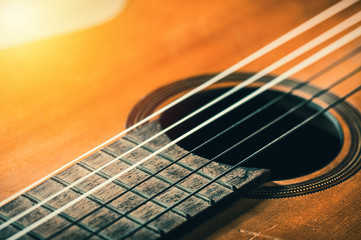 Fototapeta premium abstract classical guitar