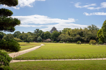 This is Korakuen, a Japanese garden in Okayama