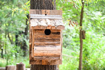 Wooden Birdhouse
