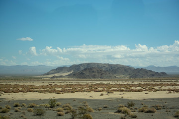 Mountains in the desert