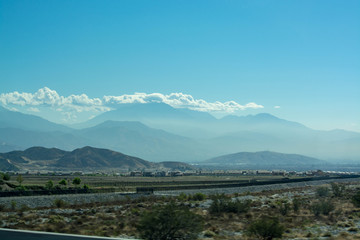 Fototapeta premium Mountains and the sky