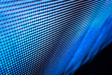 CloseUp LED blurred screen. LED soft focus background. abstract background ideal for design.