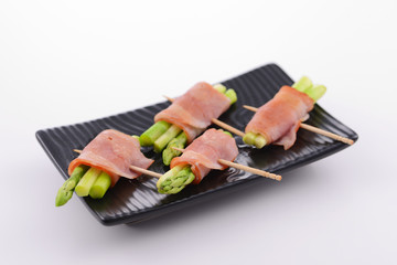 アスパラのベーコン巻き