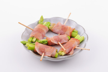 アスパラのベーコン巻き