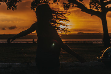 Fototapeta premium silhouette