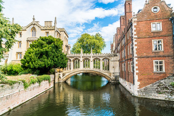 Bridge of Sighs at Cambridge