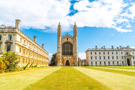 King's College Chapel In Cambridge, UK