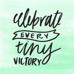 Inspirational Background Quote Art Print. Motivational Quote Background