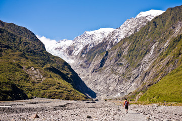 Fox Glacier Walk, Westland National Park, West Coast, New Zealand	