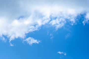 Blue sky with clouds. for background or texture