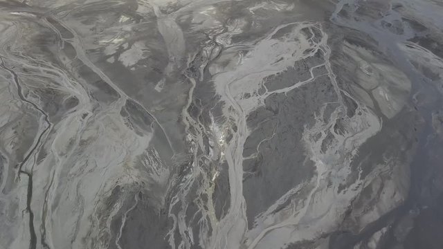 Abstrakcyjne Księżyc Bełchat&oacute;w Hauda z powietrza
