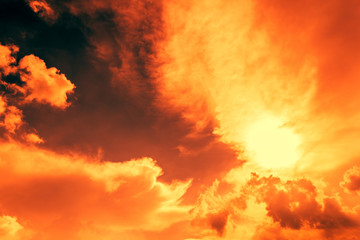 colorful sky - imagination nature