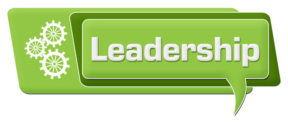 Leadership Green Comment Symbol Horizontal 