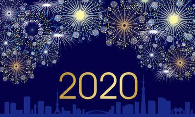 花火　打ち上げ花火　お祭り　夏　冬　イベント　行事　年中行事　スターマイン　開会式　閉会式