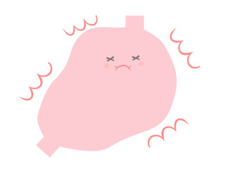 食べ過ぎの胃　キャラクター