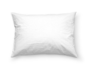 Fototapeta na wymiar soft pillow on white