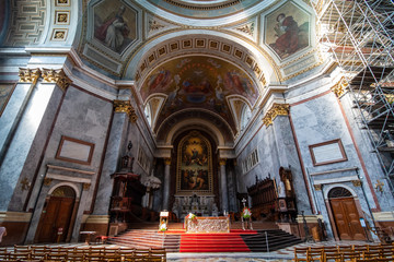 Obraz premium he Primatial Basilica of Esztergom
