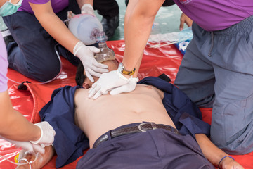 CPR - obrazy, fototapety, plakaty