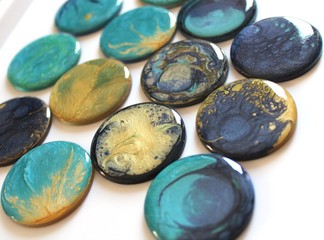 acrylic cabochons