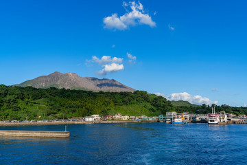 Fototapeta premium [鹿児島県]桜島の風景