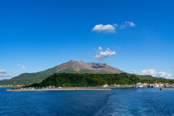 [鹿児島県]桜島の風景