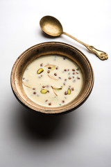Basundi / Rabri or Rabdi - is a dessert made of condensed  milk and dry fruits 