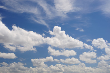 快晴　快晴の空