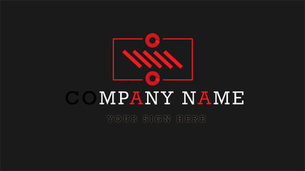 Fototapeta na wymiar company logo