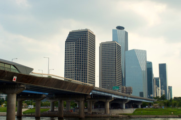 View to Yeoeuido buildings from the Hang river