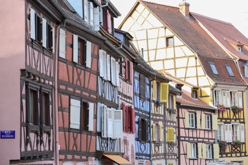 the city of Colmar in Alsace France