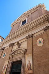 Fototapeta na wymiar Sant'Atanasio dei Greci Church in Rome