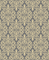 Orient classic golden pattern. Seamless abstract background with vintage elements. Orient background. Ornament for wallpaper and packaging
