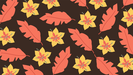 floral pattern background, floral, flower, leaves, floral frame design