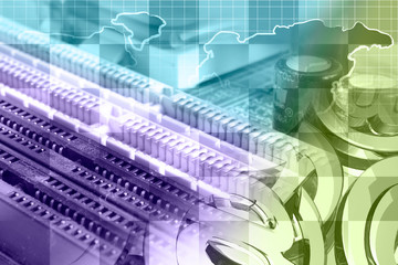 Electronic device and map