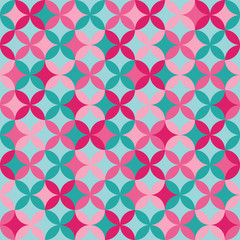 Colorful seamless geometric pattern background. Abstract design.