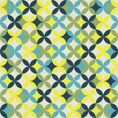 Colorful seamless geometric pattern background. Abstract design.