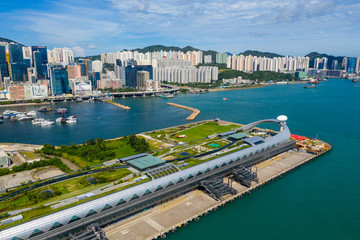  Cruise terminal building in Hong Kong