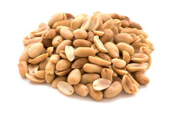 peanut  isolated on white background