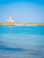 Area of the port of Vieste, Gargano, Puglia