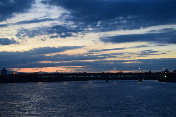 Fototapeta premium 夕暮れ時