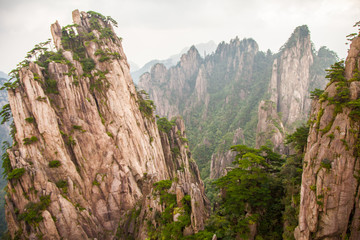 Huangshan mountain, Sunrise, Anhui, China