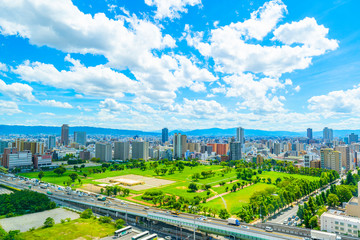 大阪城・都市景観