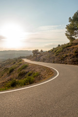 Mountains in prat del comte de Tarragona