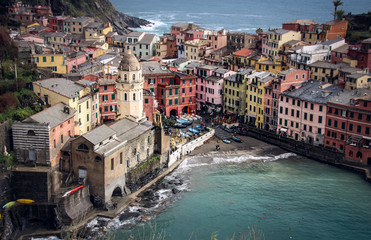 Fototapeta na wymiar Paysages des Cinque Terre en Italie