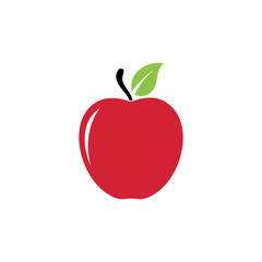 Apple vector illustration design icon logo