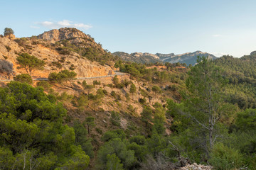 Fototapeta premium Mountains in prat del comte de Tarragona